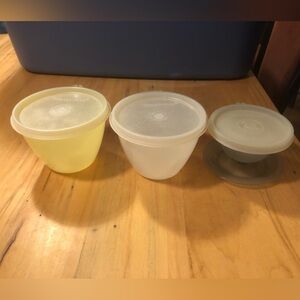 3/$20 Three pieces of Tupperware